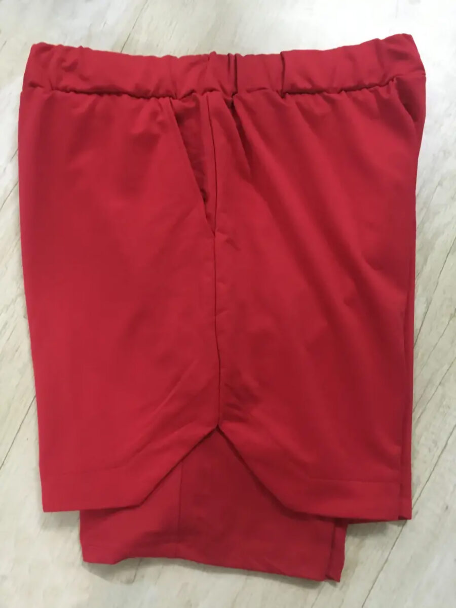 Solid 2 In 1 Shorts For Riding Sports Outdoor Fitness - Large Size - Image 5
